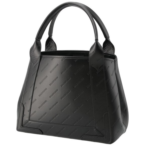 BALENCIAGA Tote Bag S NAVY CABAS Navy Hippo Shoulder Bag - Picture 7 of 10